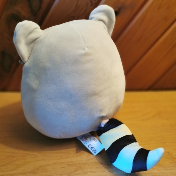 Max the Rainbow Racoon Squishmallow - Picture 3 of 5